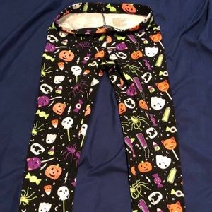 Cat & Jack Girls 7/8 (M) Halloween Pants.